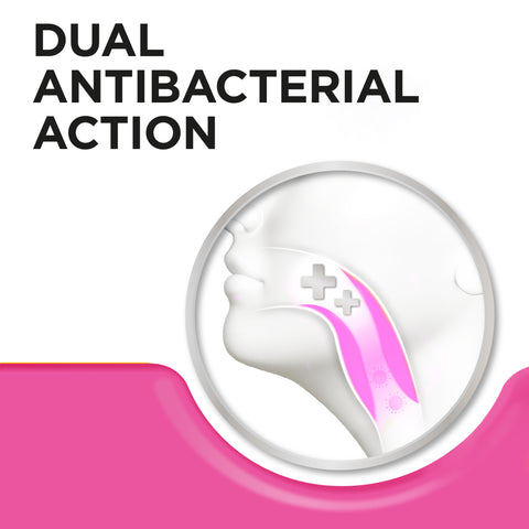 Strepsils Strawberry Sugar Free, Soothing Effective Relief from Sore Throats, 16 Lozenges