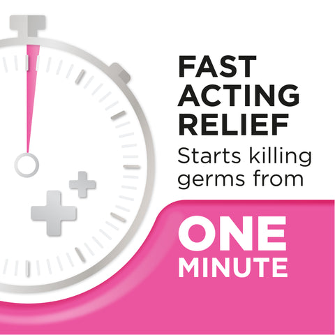 Strepsils Strawberry Sugar Free, Soothing Effective Relief from Sore Throats, 16 Lozenges