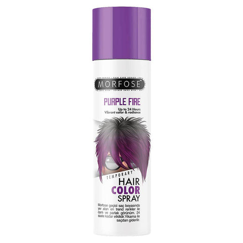 Morfose Temporary Hair Color Spray Purple Fire 150ml