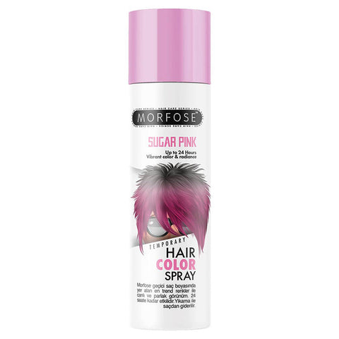 Morfose Temporary Hair Color Spray Pink Sugar 150ml