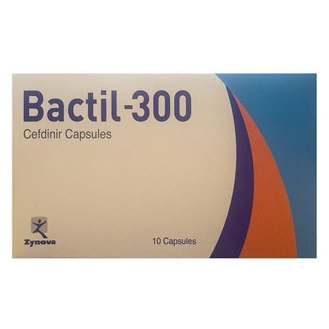 Bactil 300mg Hard Cap 10's