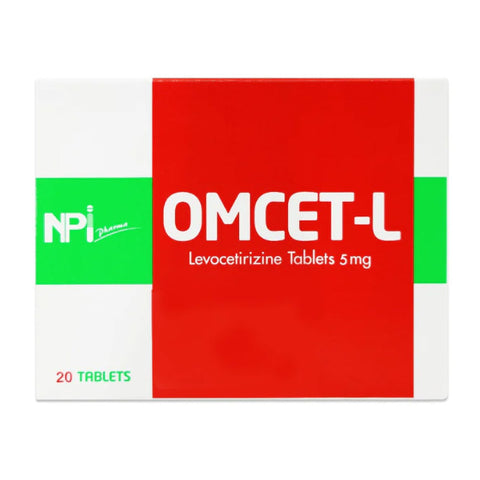 Omcet-L 5 mg Tablets 20's