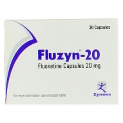 Fluzyn 20 mg (Fluoxetine Hydrochloride) Capsules 30's | Kulud Pharmacy