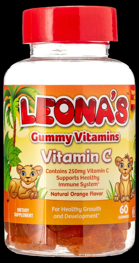 ليونا فيتامينات غومي للأطفال بفيتامين سي 60 قطعة