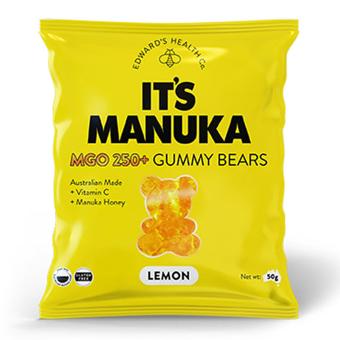 It’s Manuka Gummy Bears MGO 250+ Lemon 50 g