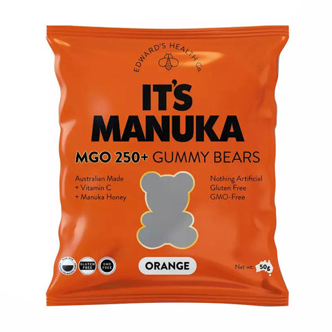 It’s Manuka Gummy Bears MGO 250+ Orange 50 g