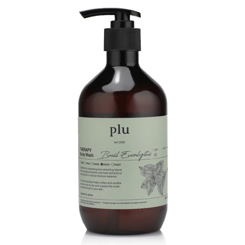 Plu Therapy Body Wash Basil Eucalyptus 500 g