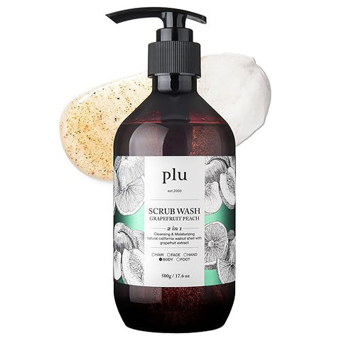 Plu Scrub Wash Grapefruit Peach 500 g