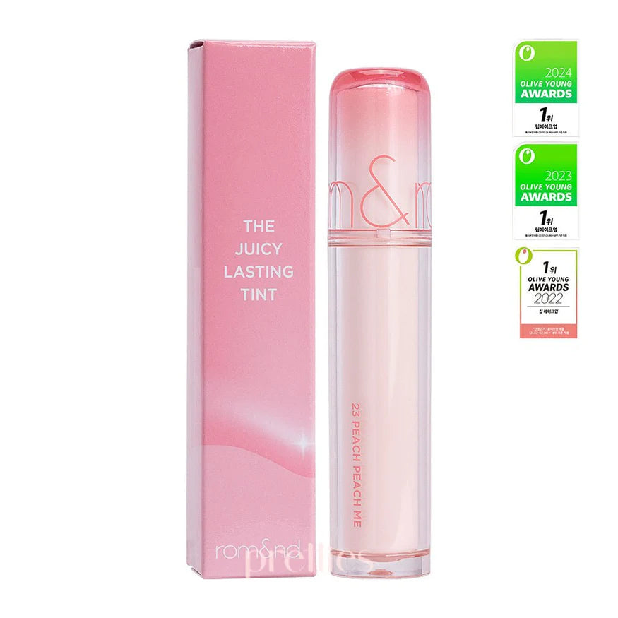 rom&nd The Juicy Lasting Tint 23 Peach Peach Me | Lip Beauty