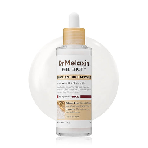 Dr. Melaxin Peel Shot Exfoliating White Rice Ampoule 80 ml