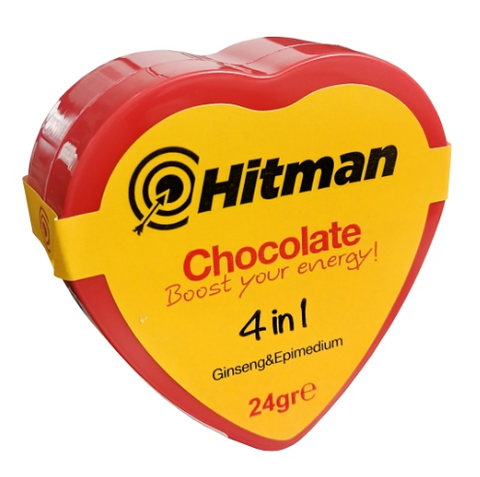 Hitman Chocolate with Ginseng 24g