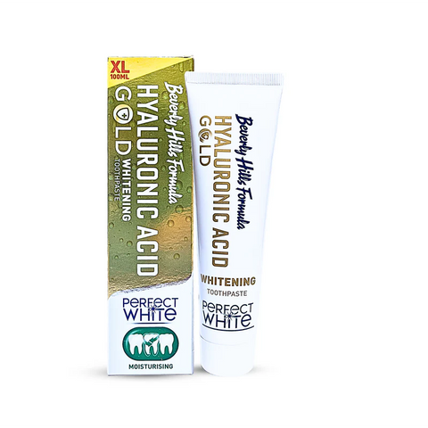 Beverly Hills Formula Perfect White Gold with Hyaluronic Acid Teeth Whitening Toothpaste 100 ml