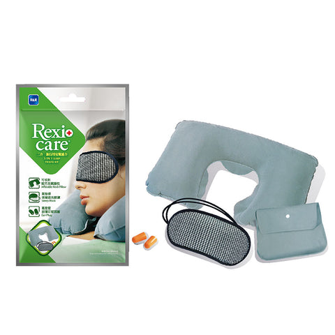 R&R Rexi Care Sleep Travel 3-in-1 Kit