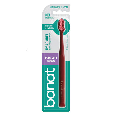 Banat Pro 12540 Toothbrush with Travel Case – Ultra Soft