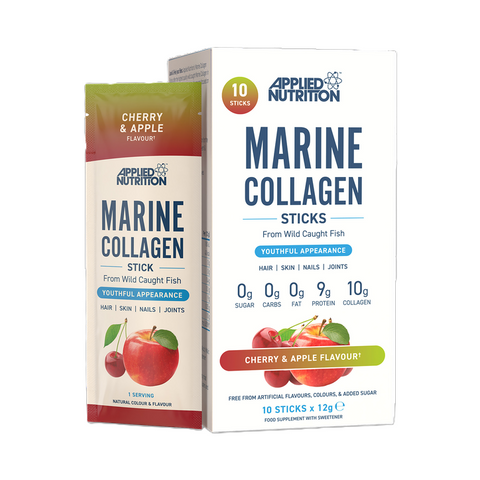 أبلايد نيوترشن مارين كولاجين ستيك بنكهة الكرز والتفاح 12 جم ×10