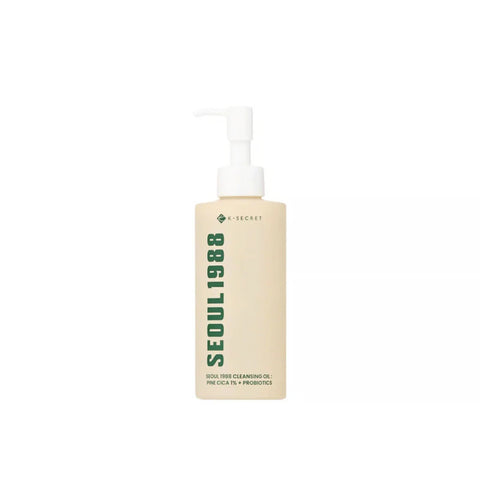 K Secret Seoul 1988 Cleansing Oil: Pine Cica 1% + Probiotics 200ml