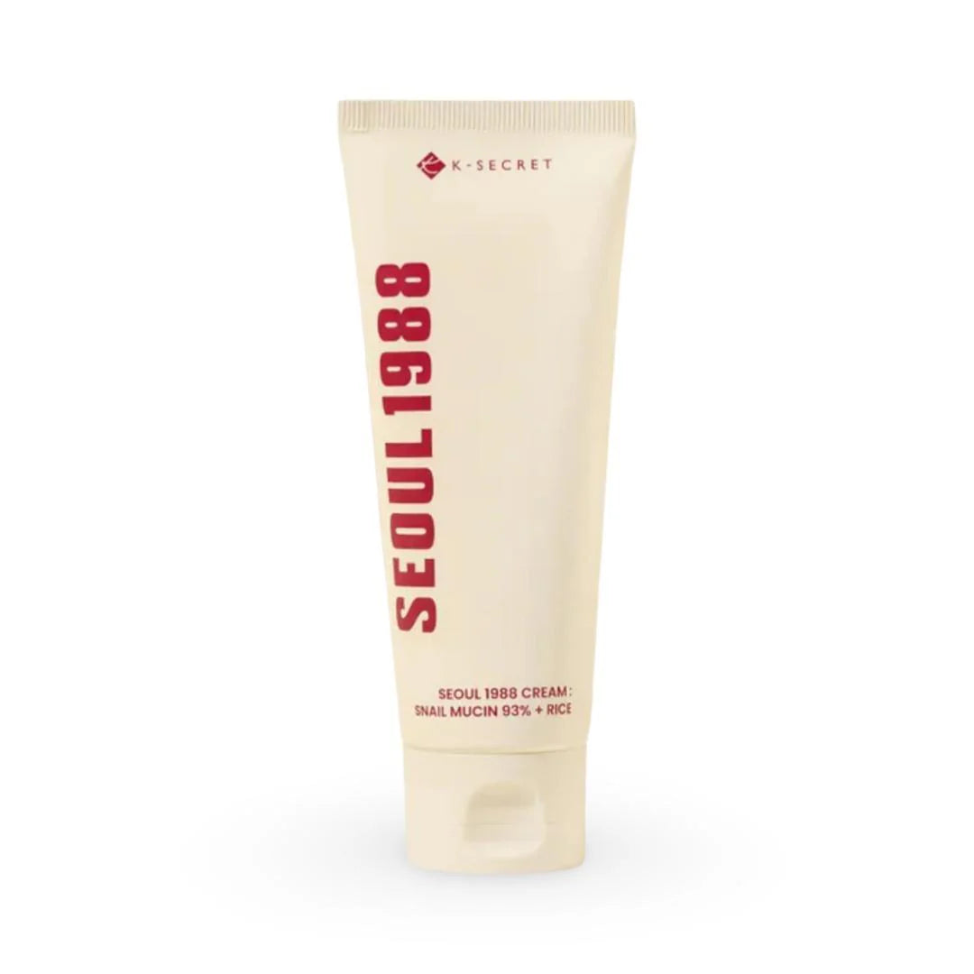 K Secret Seoul 1988 Cream: Snail Mucin 93% + Rice 100ml | Face Moisturizers