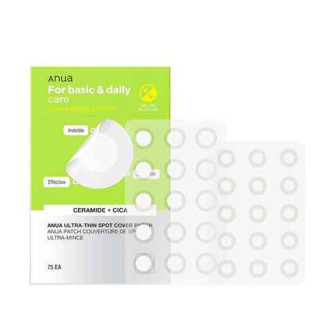Anua For Basic & Daily Care Ceramide + Cica Ultra Thin Spot Cover Patch 75ea
