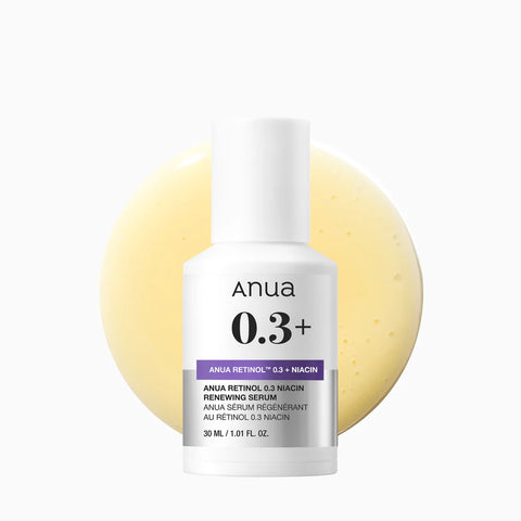 Anua 0.3% Retinol Niacin Renewing Serum 30ml