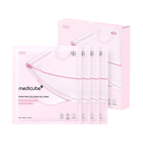 Medicube PDRN Pink Collagen Gel Mask (4ea) 28g x 4