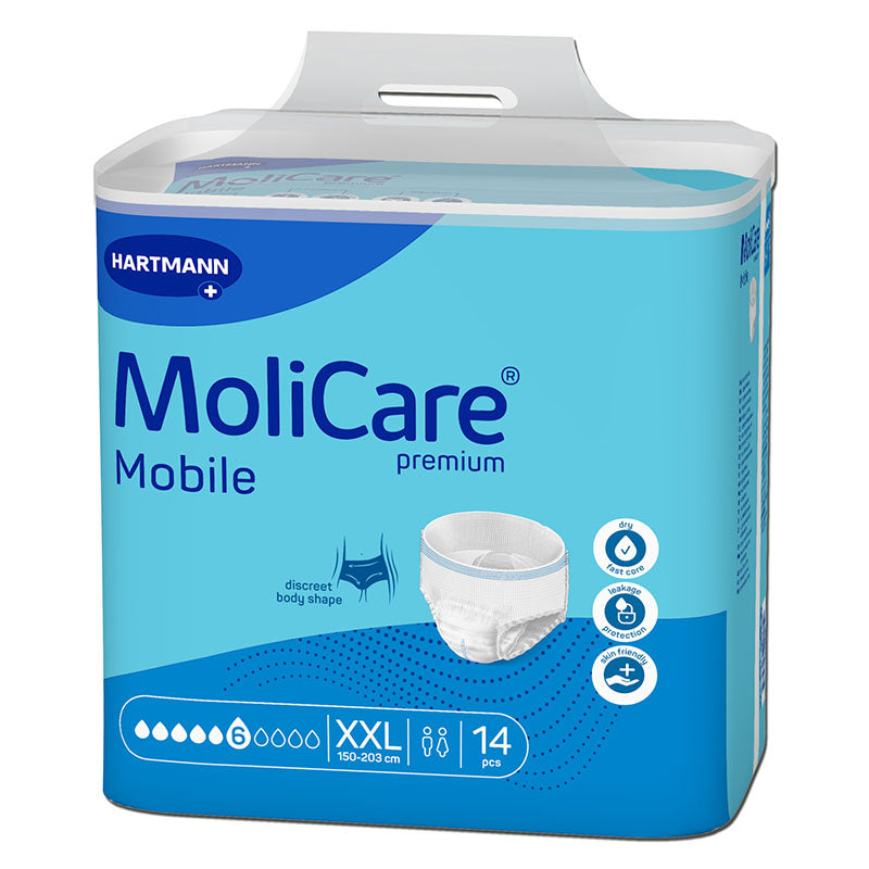 موليكير حفاضات كبار مقاس XXL عبوة 14 | Adult Diapers