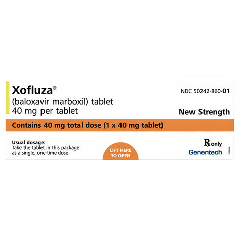 Xofluza 40 mg Tablet 1’s