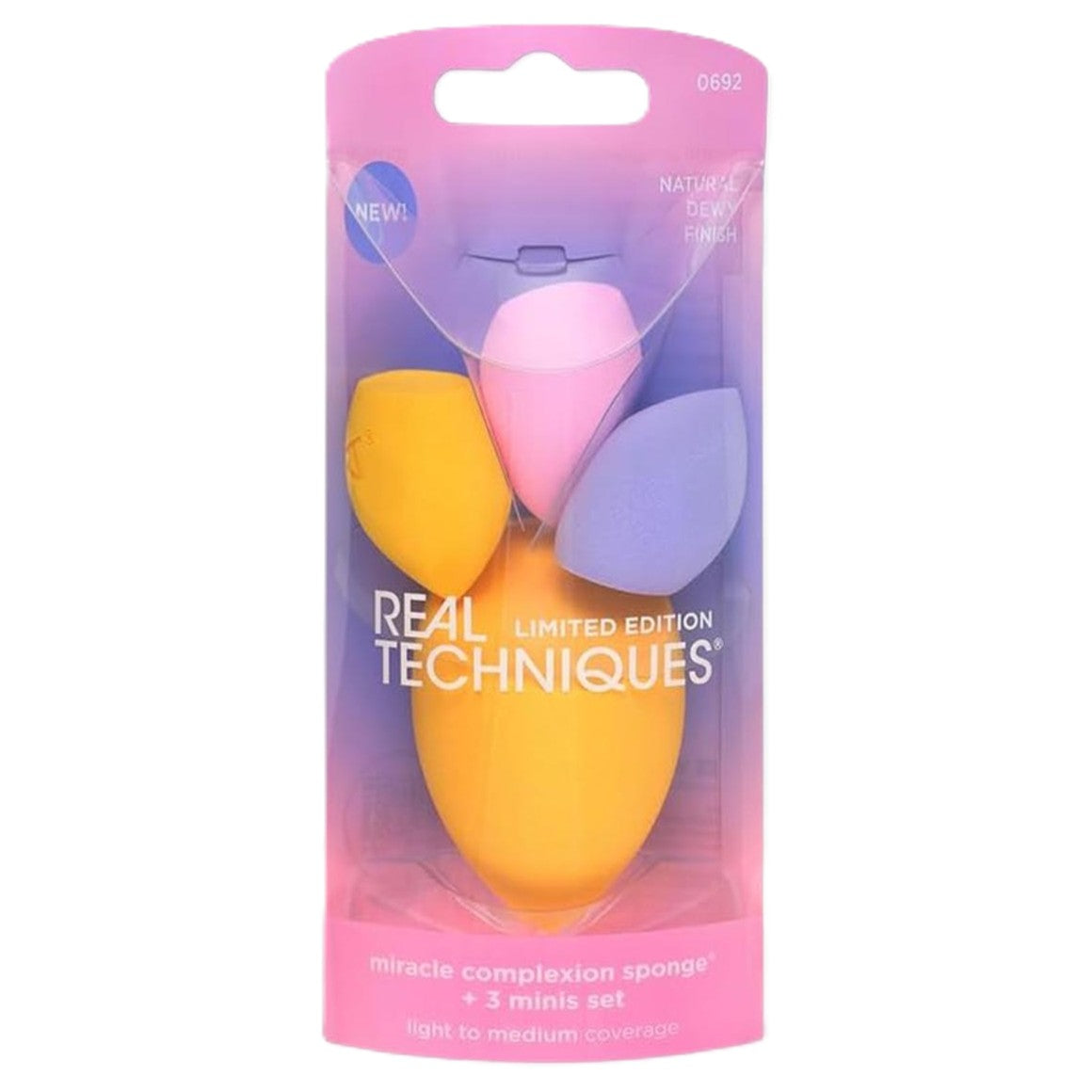Real Techniques Miracle Complexion Sponge + 3 Minis Set | Makeup Accessories Real Techniques Miracle Complexion Sponge + 3 Minis Set | Makeup Accessories