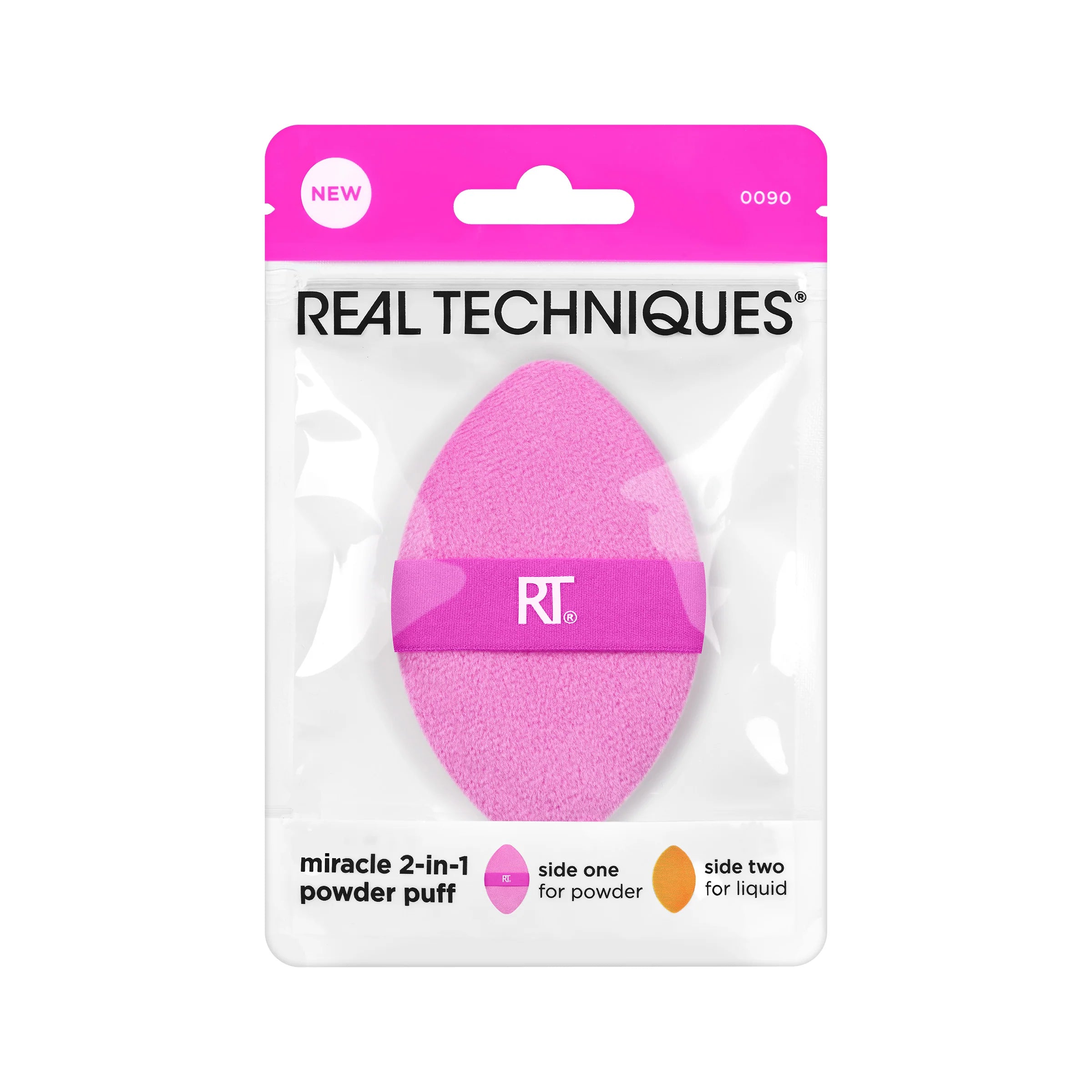 Real Techniques Miracle 2-in-1 Powder Puff | Makeup Accessories