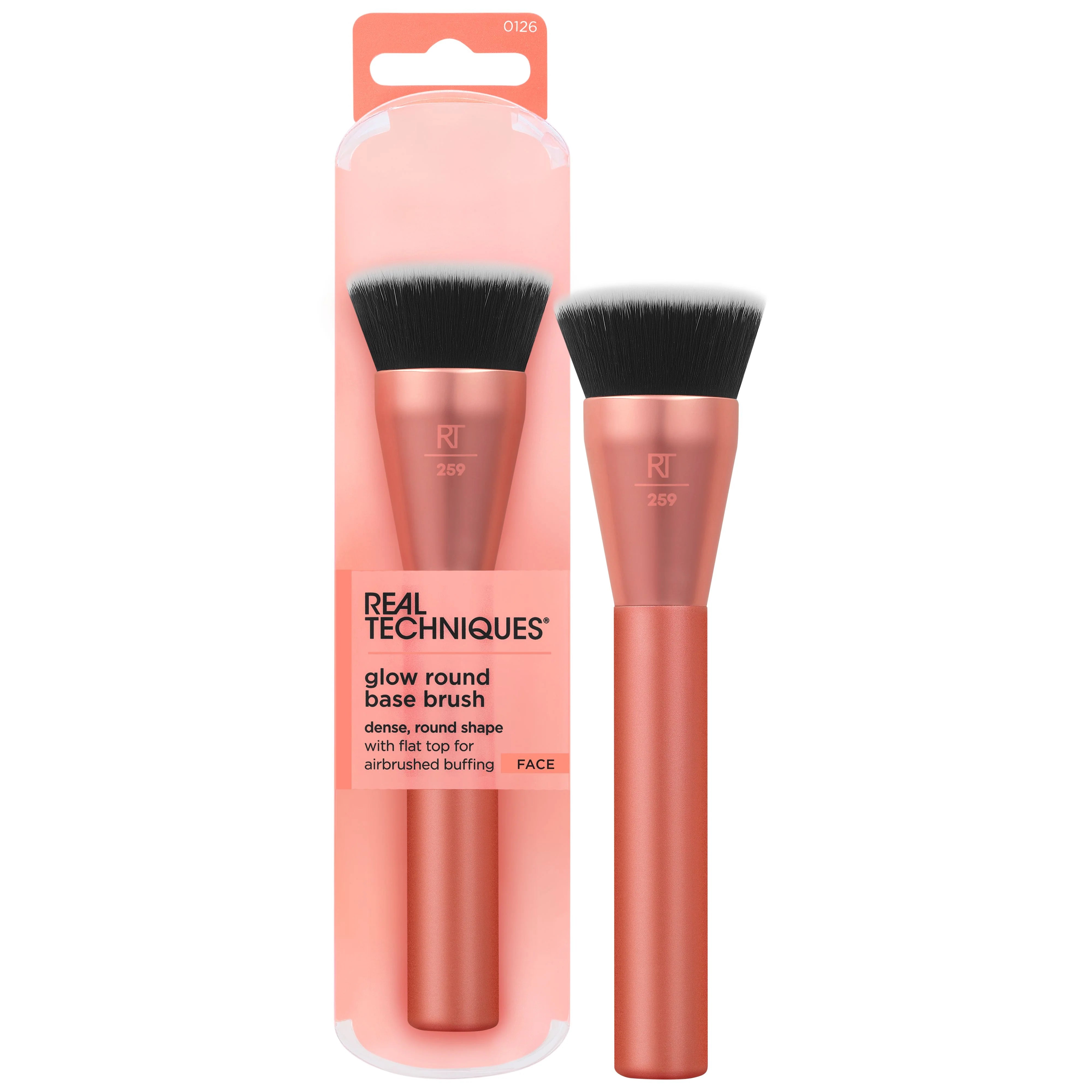 Real Techniques Glow Round Base Brush | Makeup Accessories