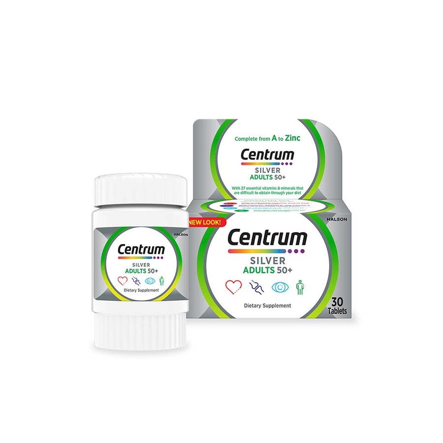 Centrum Silver Adults 50+ Tablets 30’s | Multivitamins Centrum Silver Adults 50+ Tablets 30’s | Multivitamins
