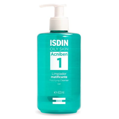 إسدين أكنيبن 1 غسول للوجه للبشرة الدهنية 400 مل