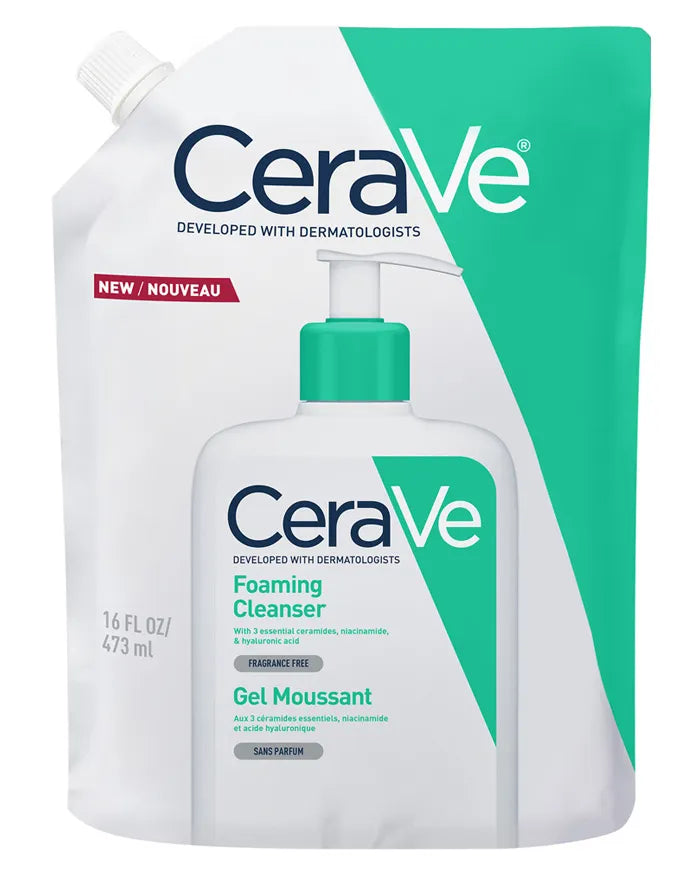 CERAVE Foaming Cleanser (Refill) 473 ml | Refillable Skincare