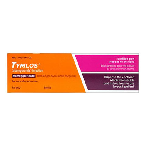 Tymlos 80 mcg per Dose Sterile Solution for Subcutaneous Injection 1's