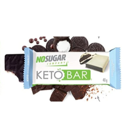 No Sugar Keto Bar Cookies & Cream 40G