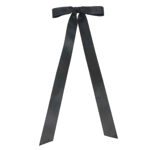 تيتانيا مشبك شعر شريطي طويل أسود