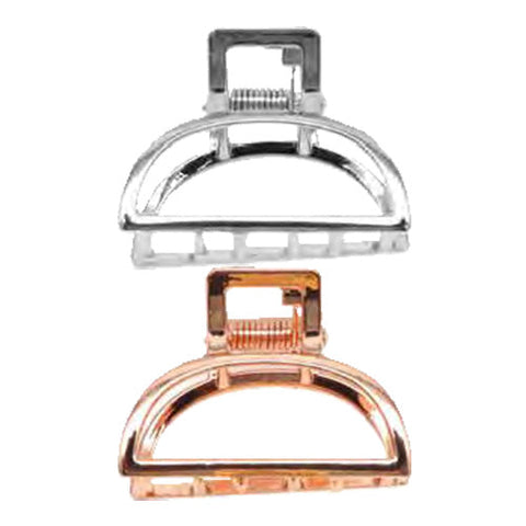 تيتانيا مشابك شعر معدنية عدد 3 فضي وذهبي وروز جولد