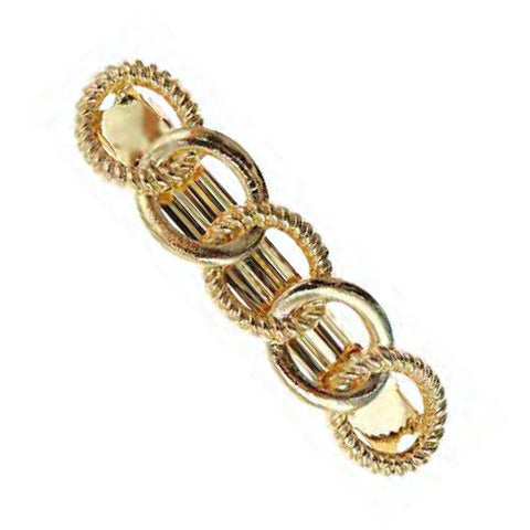 تيتانيا مشبك شعر معدني بسلسلة