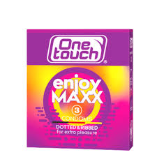 One Touch Enjoy Max Condoms 3's
