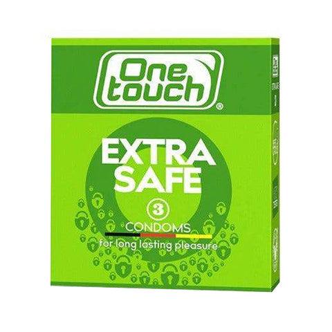 One Touch Extra Safe Condoms 3's
