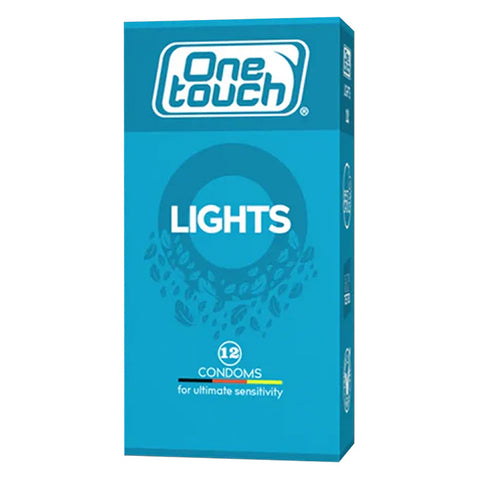 One Touch Lights Condoms 12's