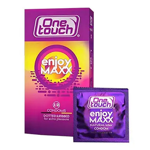 One Touch Enjoy Max Condoms 12's