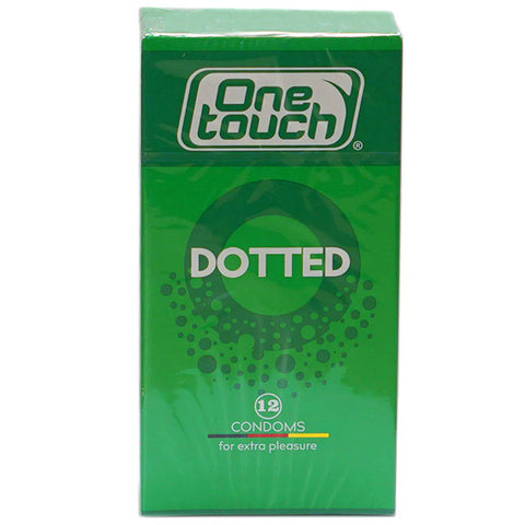 One Touch Dotted Condoms 12's