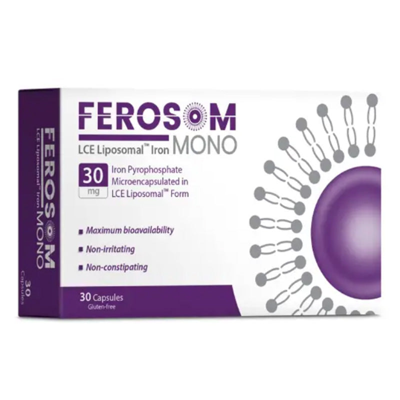 Ferosom Mono Capsules 30’s | Iron Ferosom Mono Capsules 30’s | Iron
