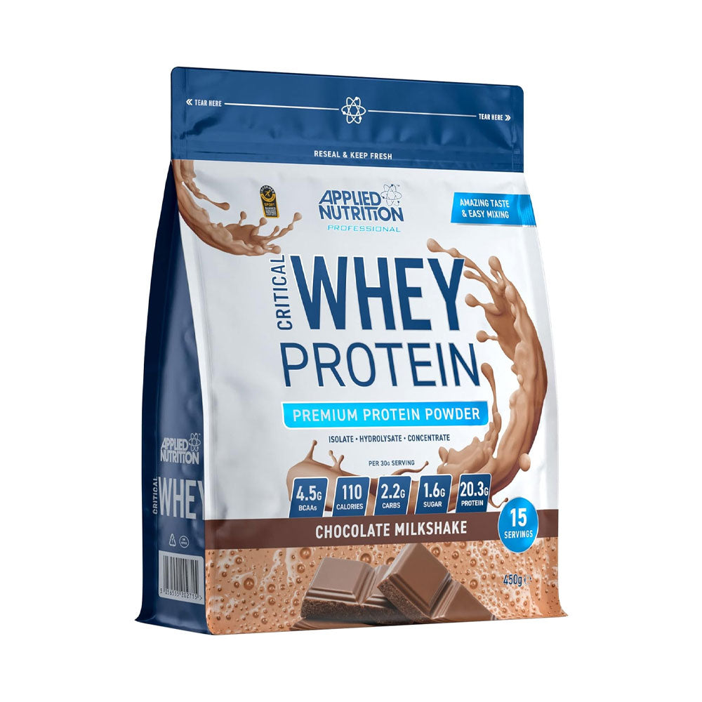 Applied Nutrition Critical Whey 450 g – Chocolate Milkshake | Whey Protein