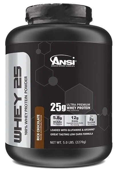 Ansi Pro-Series Whey 25 Rich Chocolate (5Lb)