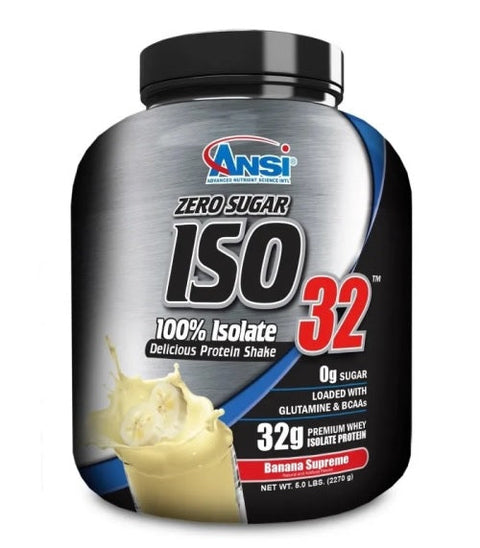 Ansi Iso 32 100% Isolate Banana (5Lb)