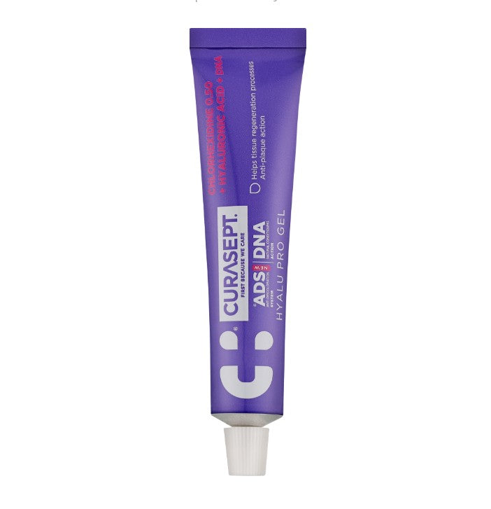 Curasept Hyalu Pro gel 30 ml (chlorhexidine 0.5% + hyaluronic acid + DNA) | Gum Treatment Gel