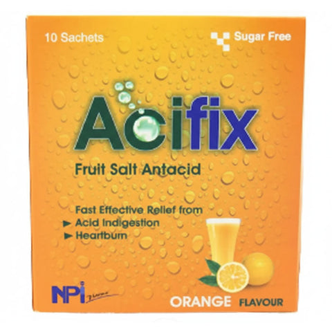 Acifix Orange 5 g Sachet 10's