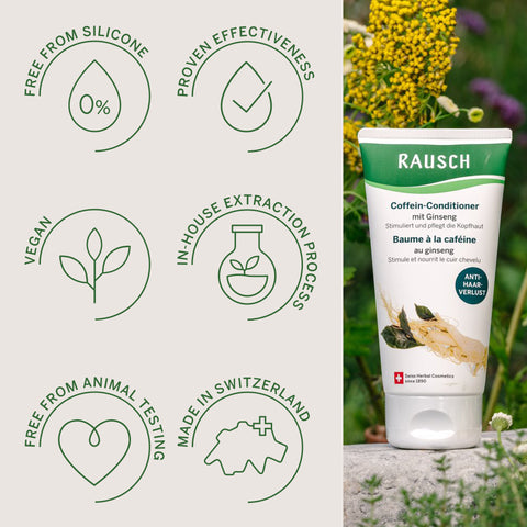 Rausch Caffeine Conditioner With Ginseng 150 Ml