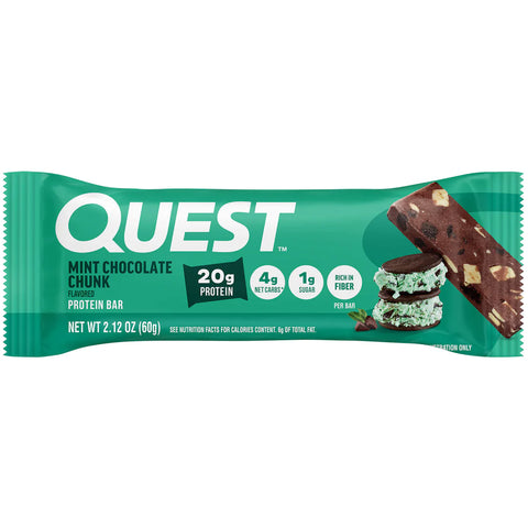 Quest Protein Bar Mint Chocolate Chunk 60g